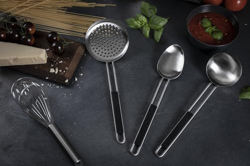Kuhn Rikon Essential Ladle – Stainless Steel Bowl with Comfortable Handle for Serving Soups, Stews & Sauces - style: Ladle