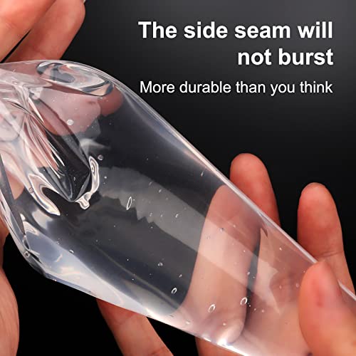 Tamodan 12 Inches Side Not Bursting Piping Bag, 100 Pcs Explosion-Proof Cracked Thickened Pastry Bags Disposable Are Suitable for pastry making. - color: Piping Tips Set