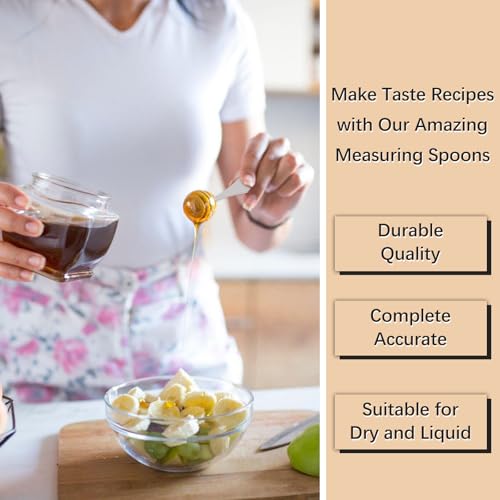 2PCS 1/2TSP(2.5ML) Measuring Spoon, 18/8(304) Stainless Steel Tablespoon - size: 1/2 tsp | 1/6 tbsp | 2.5 ml | 1/12 oz