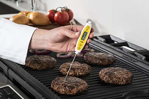 CDN Waterproof Thin Tip Thermometer,White - size: 3.5" Stem