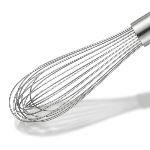 WALLFARM Balloon Whisk for Cooking, 11 Inch Stainless Steel