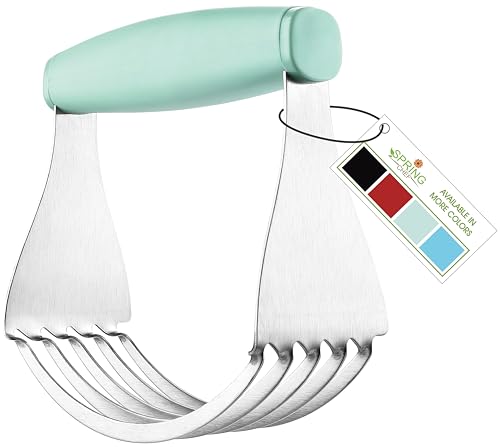 Spring Chef XL Pastry Blender, Durable Dough Blender For Baking - Mint - color: Mint, size: XL | Classic