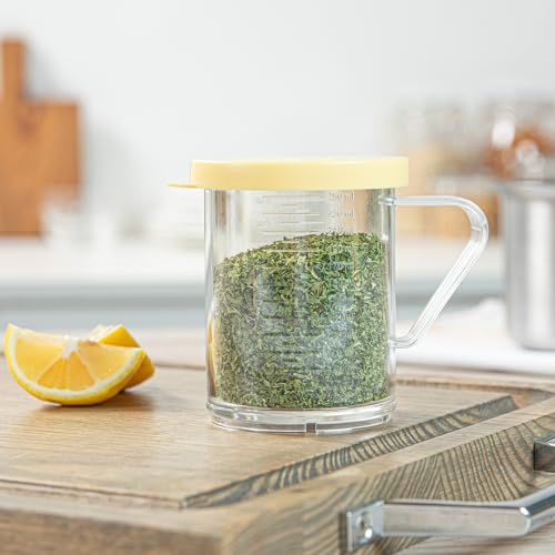 Restaurantware 10 oz Clear Polycarbonate Dredge Spice Shaker - style: Coarse