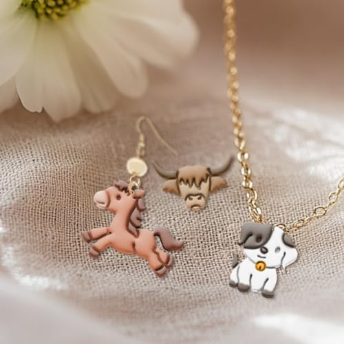 ORIGACH 14 Pcs Farm Animal Clay Cutters Set - style: Farm Animals