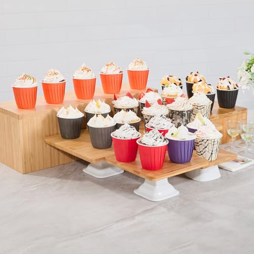 Restaurantware 4 oz Round Midnight Blue Paper Tall Baking Cup, 200 Pack - color: Midnight Blue, size: Tall