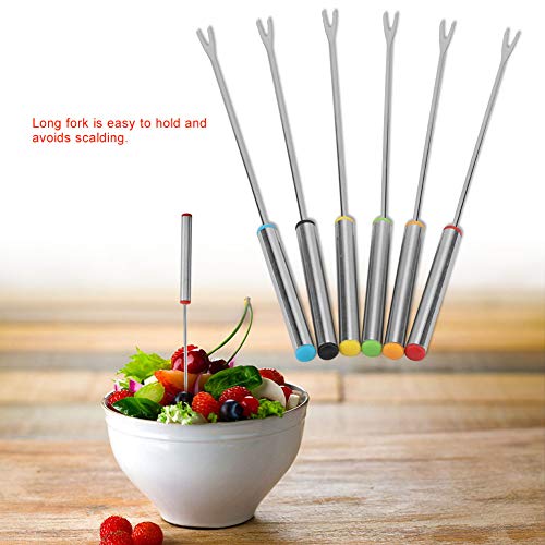 Fondu Fork Set, Fondue Forks, Chocolate Fork Fondue Tools Stainless Steel Fondue Forks, Cheese Fondue Forks Chocolate Dipping Fork for Chocolate Fountain for Cheese Fondue