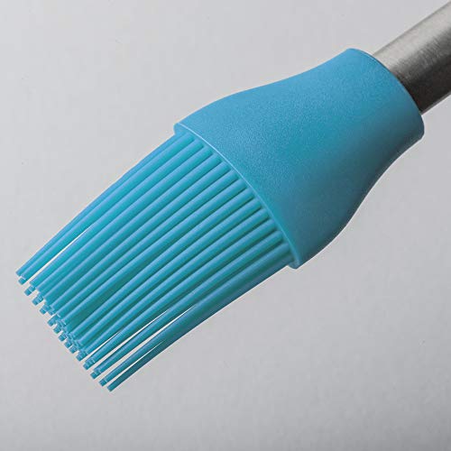 Zeal Pastry Brush, Aqua - color: Aqua