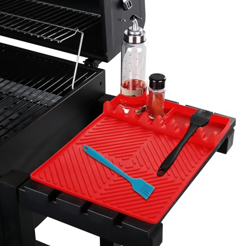 Find law Silicone Tools Mat for Griddle & Kitchen Countertop - color: Red