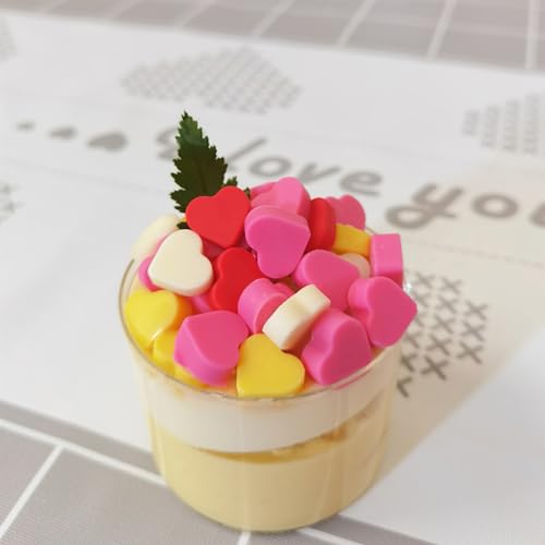 Mini Heart Silicone molds for Chocolate, Candy, Gummy - color: red mini heart