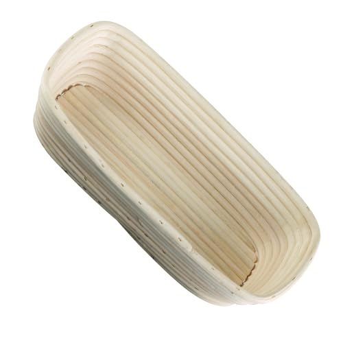 Frieling Proofing Basket, Brotform Bread Rising Banneton and Serving Basket, Rectangle, 12-Inch by 5.5-Inch - size: 12" x 5.5"