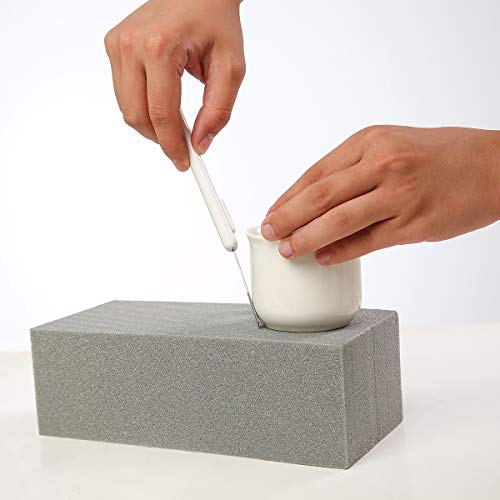 Crafare 6Pcs Dry Floral Foam Bricks 8.8x4.3x2.75 Inch for Flower Arrangements