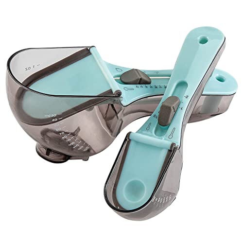 Fox Valley Traders Adjustable Measuring Set, Made of BOA-Free PP
