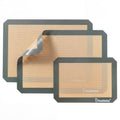 Katbite Silicone Baking Mat Set of 3 Grey - color: Gray 3 Pack
