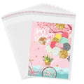 Yuiicaov 100 Pcs Clear Self Sealing Cellophane Bags, 8.5x11 Inches Cookie Bags Resealable Sleeves Bags for Photo Mats, Documents, Notebook, Paper or Gifts, 3 Mils Individual Self Adhesive Wrappers - size: 8.5x11 Inch (Pack of 100)
