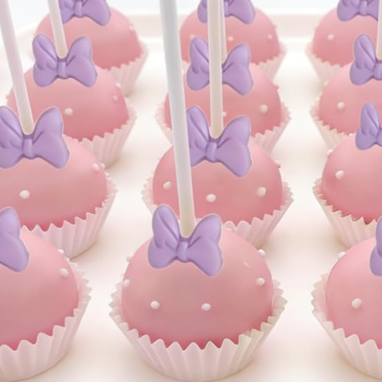 Bow Silicone Mold,2 Pack Bows Chocolate Fondant Molds Sugar Candy Cake Pop Bow Cartoon Butterfly Tie Craft Molds DIY Birthday Party Cake Decorating - color: Bow Mold