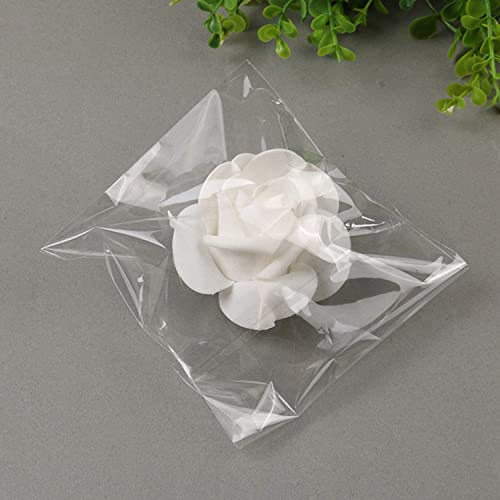 Morepack 4x6 In Cookie Bags Clear Self Sealing Cellophane Treat Bags 100Pcs