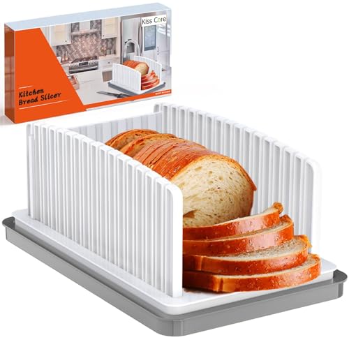 Kiss Core New Upgrade Bread Slicer for Homemade Bread with Adjustable Width - style: Bread Slicer