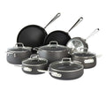 All-Clad HA1® Nonstick 13-Piece Pots & Pans Set, Induction Ready - size: 13-Piece Cookware Set