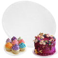 Cake Boards, 8 inch, White, Reusable Round Cake Drums - size: 1 Pack, 8 inch