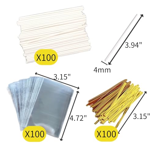 Achilleas Cake Pop Stand 2 Pack, 3-Tier Acrylic Wood Display Drying Holder