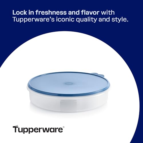 Tupperware Freeze & Go Round Container, Freezer Safe, Dishwasher Safe and BPA Free Container (4L/16.9 Cups)