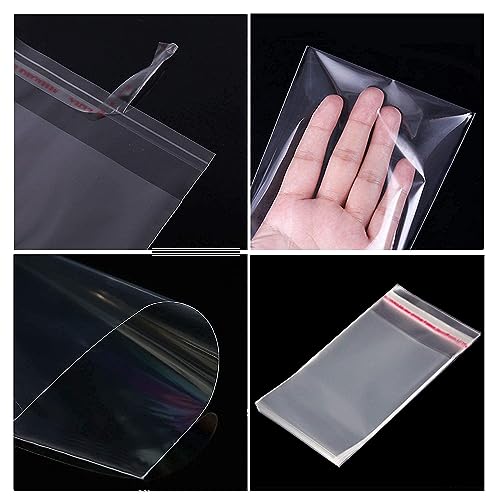 Self Sealing Square Cellophane Bags 2"x2" 1000pcs Clear Resealable Cello Bag 1Mil Tiny Plastic Self Adhesive Baggies for Photos Coins Buttons Pills Screws - color: 2x2''