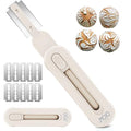 MOJOHAND Bread Lame Dough Scoring Tool, Retractable Blade, Off-White - color: Off-White