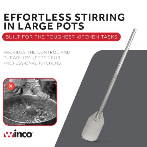 Winco 36" Stainless Steel Mixing Paddle
