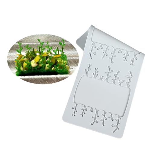 TUKE Tree Embossing Mold Silicone for Fondant & Chocolate - size: C_ Sapling