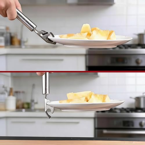 2Pcs Round Steamer Rack and Cooling Rack, Stainless Steel Steamer Rack, Steaming Baking Rack,For various cookware (+Anti scald clip tool, 7 * 18cm) - size: 7*18cm