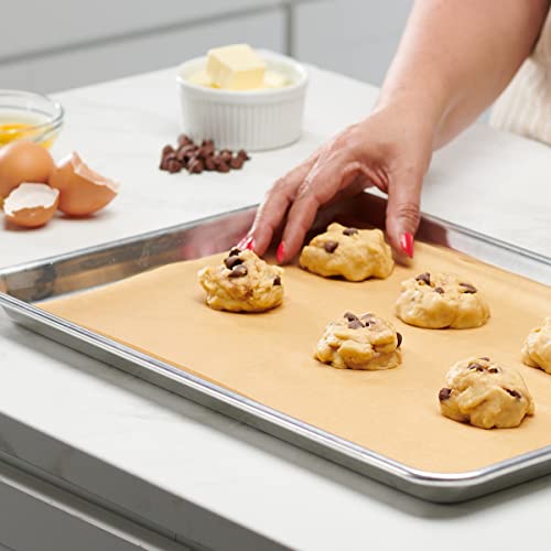 GUSTO 16 x 24 Inch Baking Parchment Paper Sheets [100 Count] Unbleached - size: 16 x 24 in (Sheet)