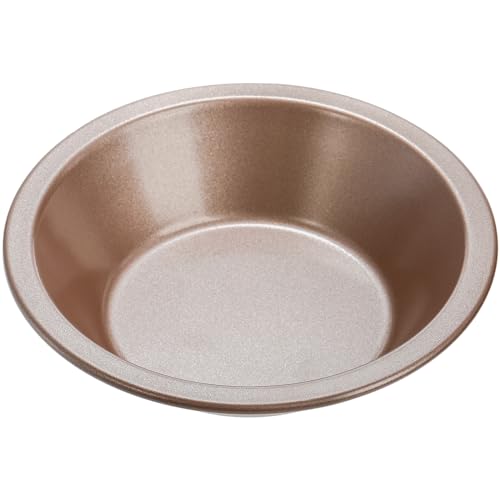 8 Pack Mini Pie Pan Set, 5 Inch Reusable Nonstick Individual Dish Pies Plate Carbon Steel Pie Tins Small Round Metal Bakeware for Baking Pot Pies, Cakes, Quiches, Tarts, Desserts, Christmas