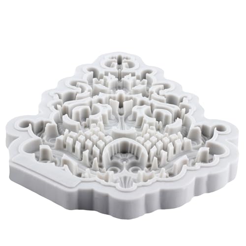 Baroque Curlicues Scroll Lace Silicone Mold Filigree Fondant Mold - color: Style ZG