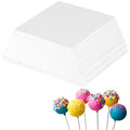 1000Pcs 6 Inch White Paper Lollipop Sticks, Paper Sucker Sticks, Cake Pop Stick for Cake Toppers, Chocolate,Cookie,Rainbow Candy - size: 6 Inch (1000 pieces)