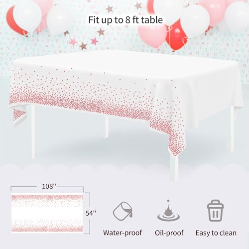 Pack of 11 NWK Cake Stand Set of Cupcake Stand, Tray & Table Cloth (Pink) - color: Pink
