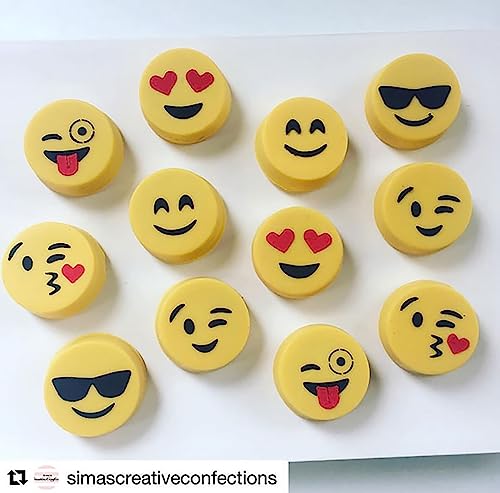 Emojis Cookie Stencil Set C983 by Designer Stencils