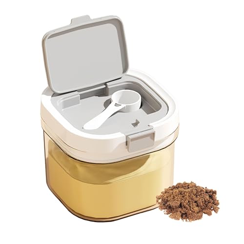 800ml Airtight Baby Formula Container, Layered Storage with Spoon - size: Mini