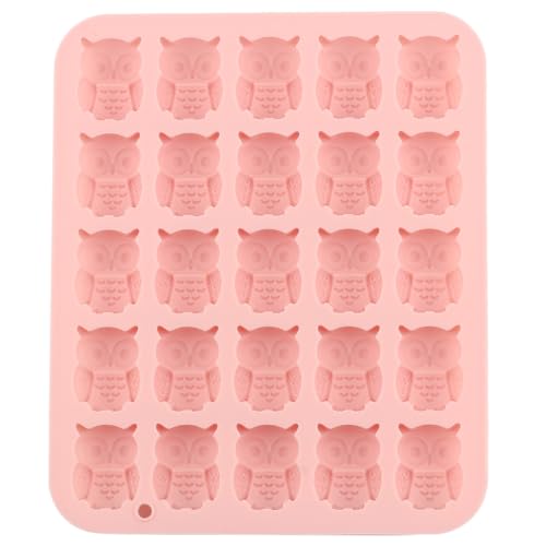 25 Cavity Owl Silicone Candy Molds