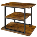 3 Tier Rustic Wood Cupcake Stand, Rectangular Dessert Table Display Tower - size: 1 Pack - 3 Tier Rectangle
