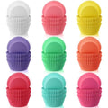 900 Pcs Rainbow Cupcake Liners, Colorful Standard Baking Cups - color: Solid Color
