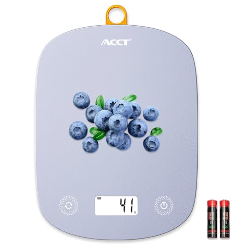 Digital Food Scale 11 lbs / 0.1 oz, Digital Kitchen Scale - color: Purple