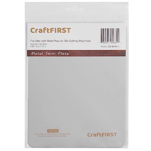 5.87" x 7.75" Metal Shim Plate - color: Metal