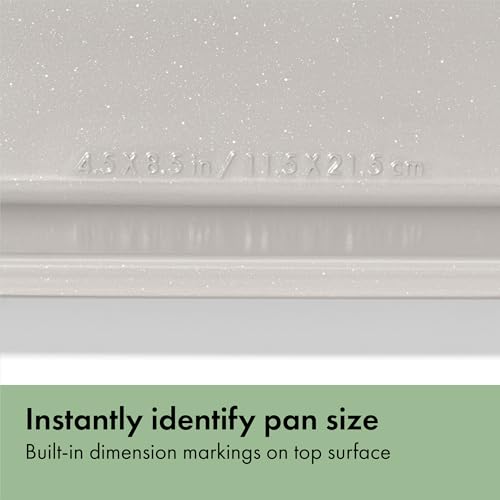 OXO Good Grips Non-Stick Pro Ceramic Coated Metal Bakeware 1 lb Loaf Pan - color: Basil, size: Loaf Pan