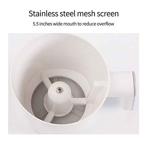 Flour Sifter for Baking, Battery Operated Capacity Powdered Sugar Sifter 1L