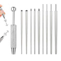 Piercing Taper Ball Grabber Tool Stainless Steel Nose Ear Piercing Kits - style: Piercing Taper(14G 16G 18G 20G) + Ball Grabber Tool