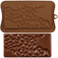 Break Apart Silicone Chocolate Molds Fragment Candy Mold For Chocolate Bar Candy Energy Bar