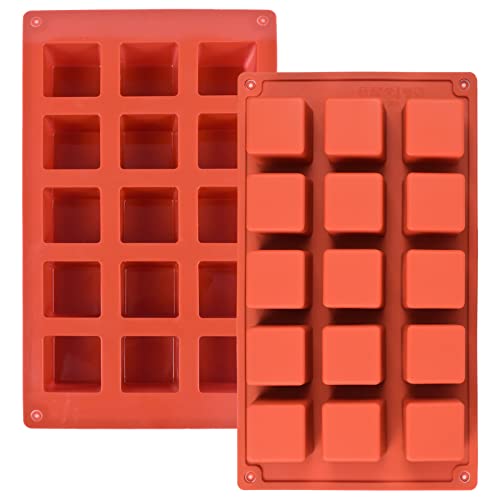 2 Pack Square Silicone Mold