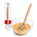 King Arthur Baking Company Baker’s Batter Whisk, Triple-Loop, 18/8 Stainless Steel, For Gently Mixing Batters, Quick Breads, And Muffin Mixes - style: Triple-Loop