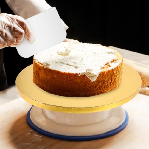 Cake Drum Round 10.03in Golden 1 Pack 1 Pack - size: 25.5X25.5X1.4CM