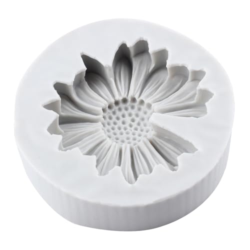 Chrysanthemum Silicone Mold Daisy Flower Fondant Molds Set Of 2 - color: Style Q